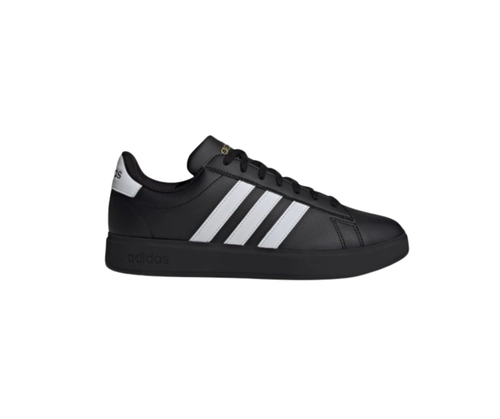 Adidas Grand Court 2.0 Black White  - Size 7